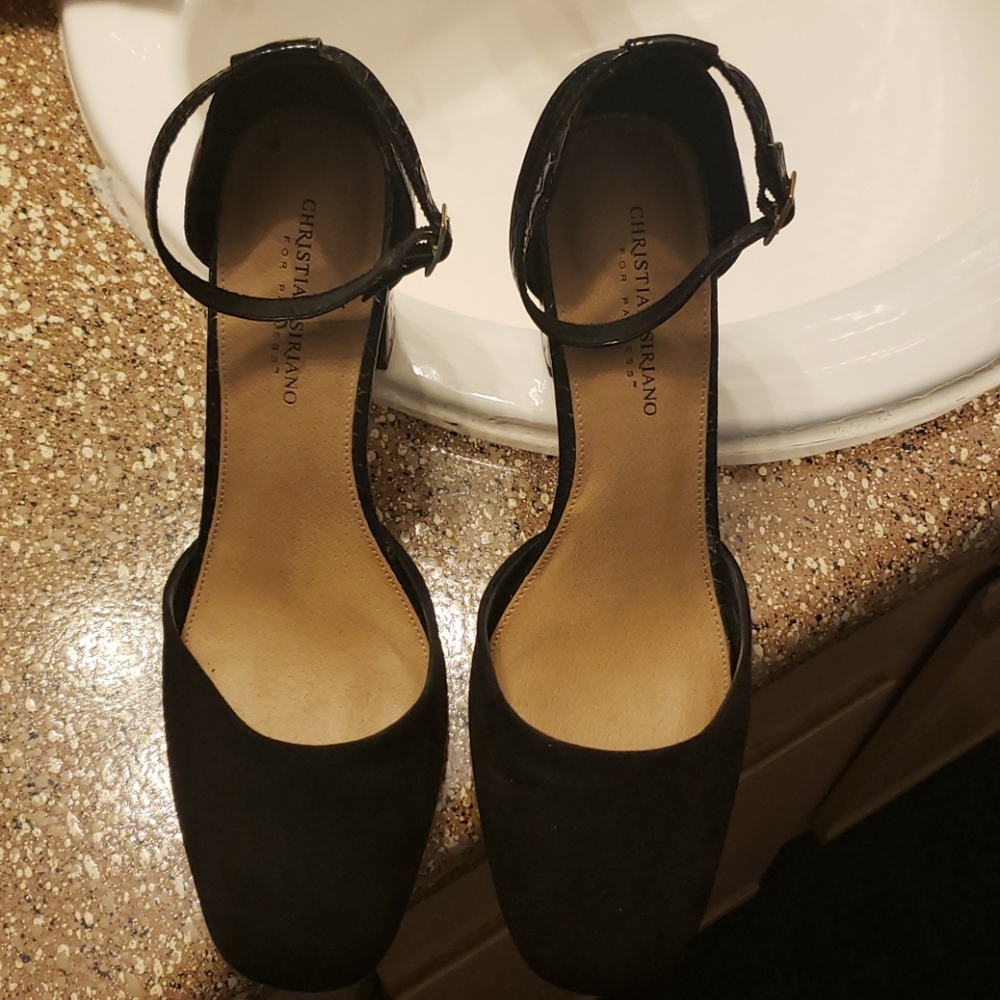 Ankle strap heels